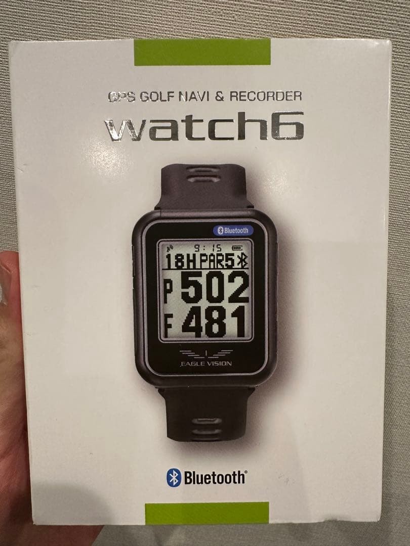 EAGLE VISION watch6 GPS Golf Watch Bluetooth Score Tracking