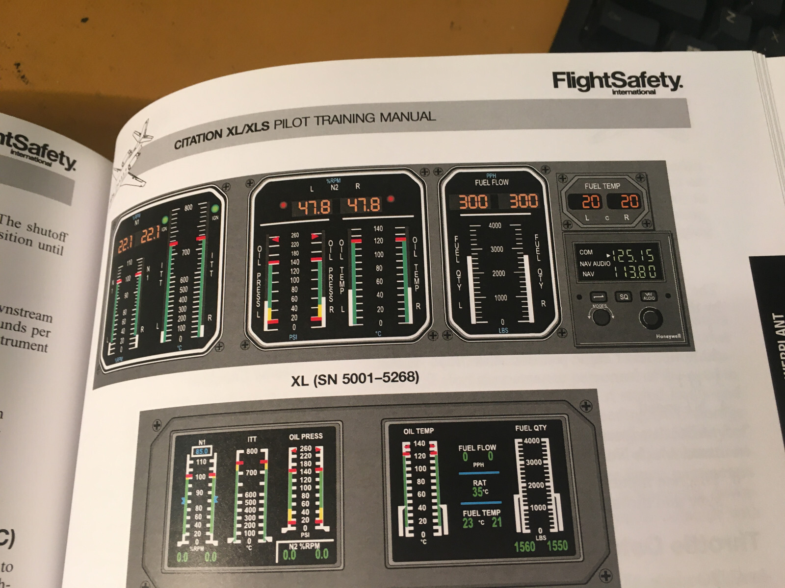 Citation XL/XLS Pilot Training Manual