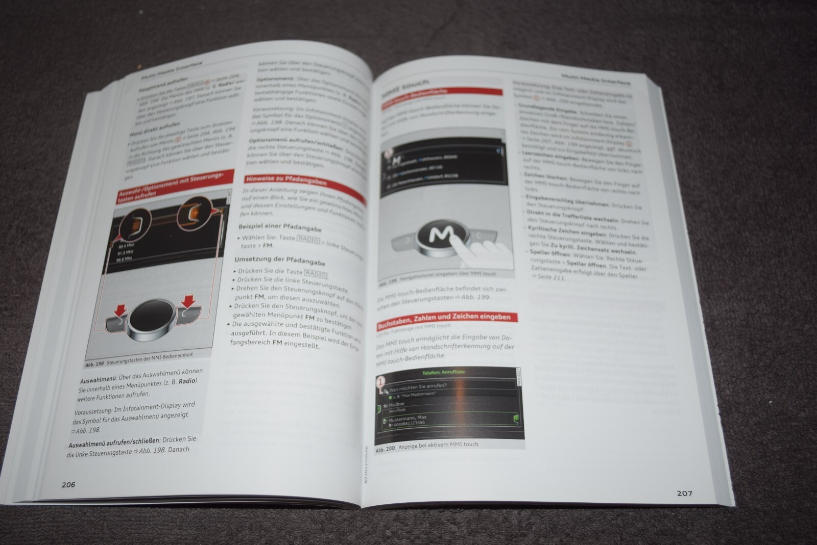 Operating Instructions Manual Audi A3 Type 8V 07/2016 Mint/Unused