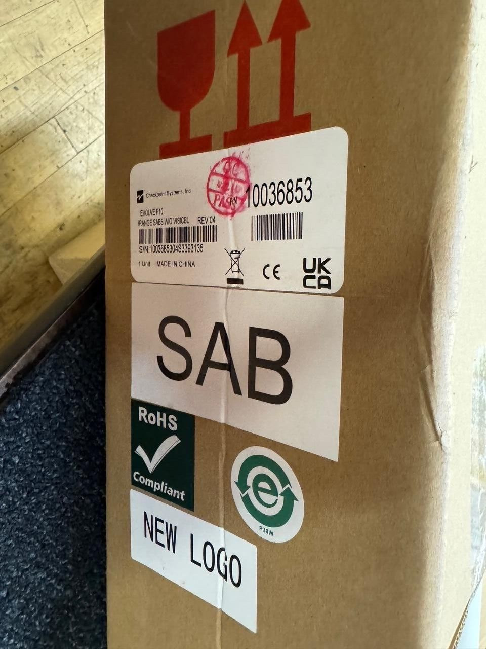 Checkpoint Systems Security Evolve P10 IRANGE SABS W/O VISICBL P/N 10036853 NEW