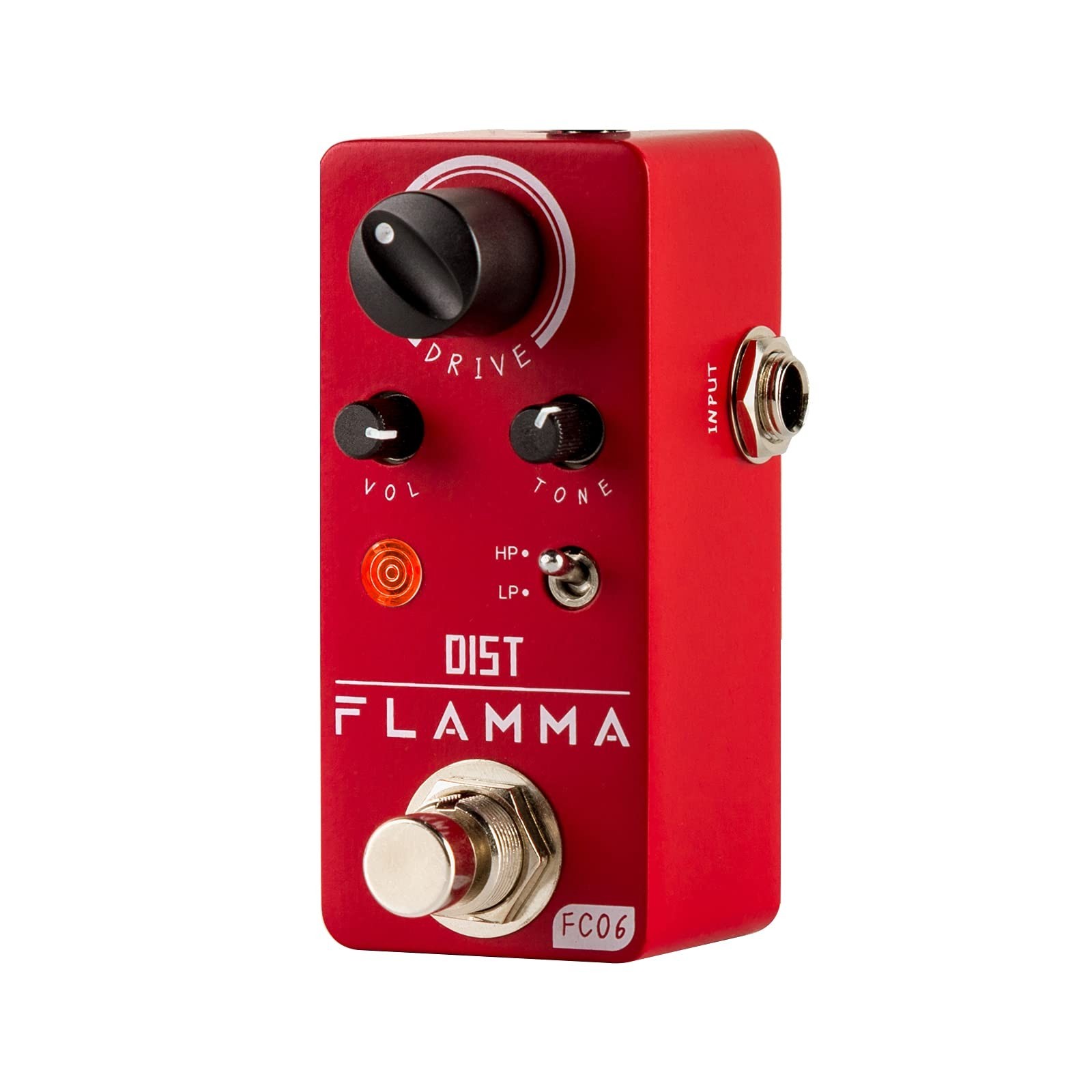 Mini Analog Distortion Guitar Pedal - Boost & Drive Modes, True Bypass Effects