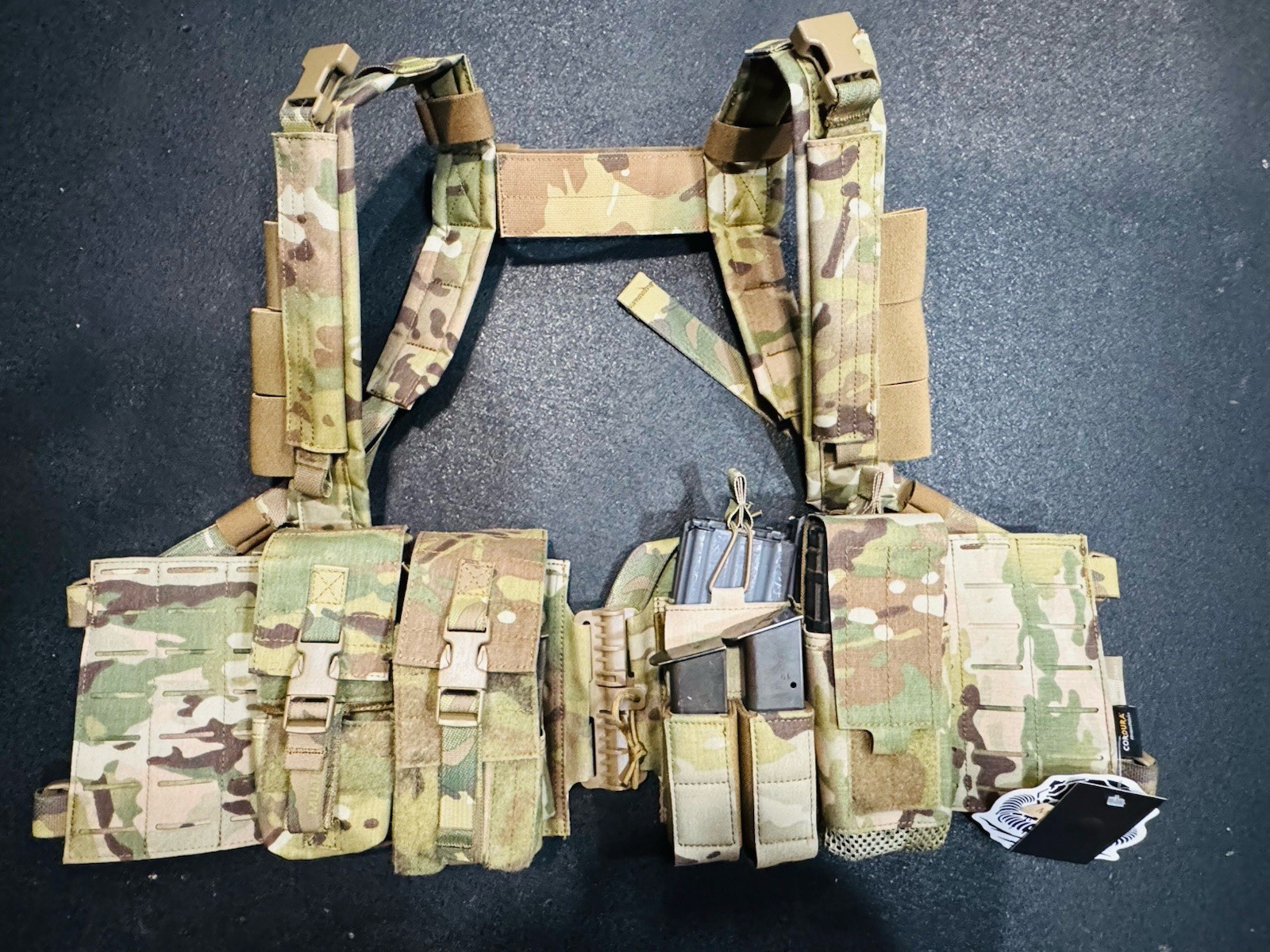 New Limited Drop STP Maritime Multicam Multipurpose Chest Rig NSW SEAL DEVGRU.