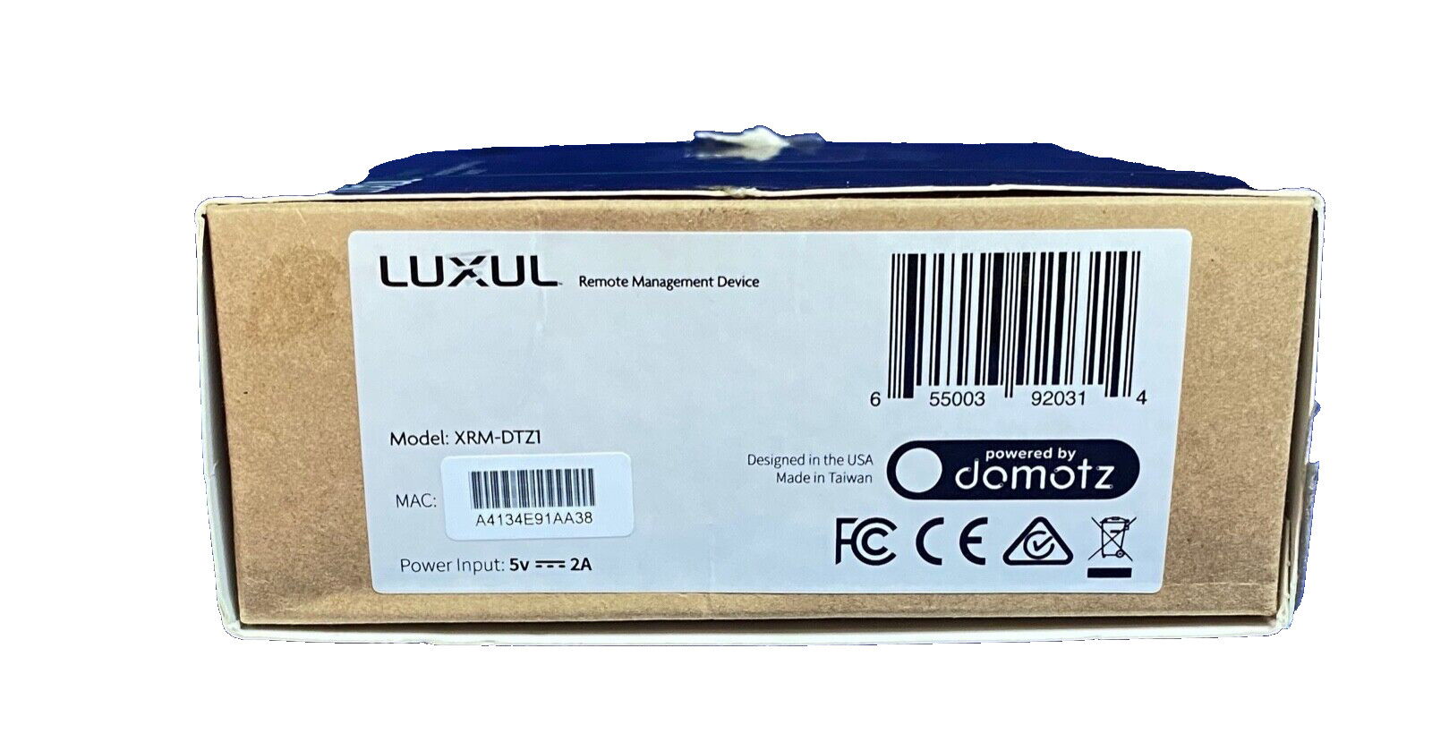 Luxul Domotz Pro XRM-DTZ1 Remote Management System, Open Box