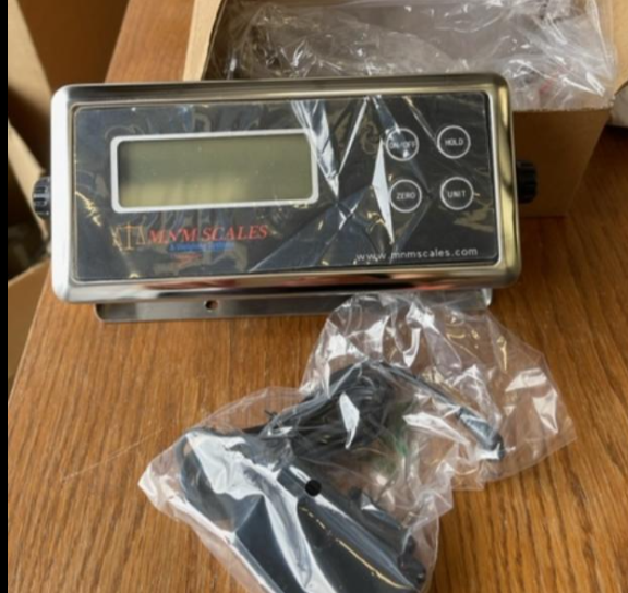 2000 LB CALIBRATED S-TYPE LOAD CELL INDICATOR CRANE SCALE TENSION/ COMPRESSION