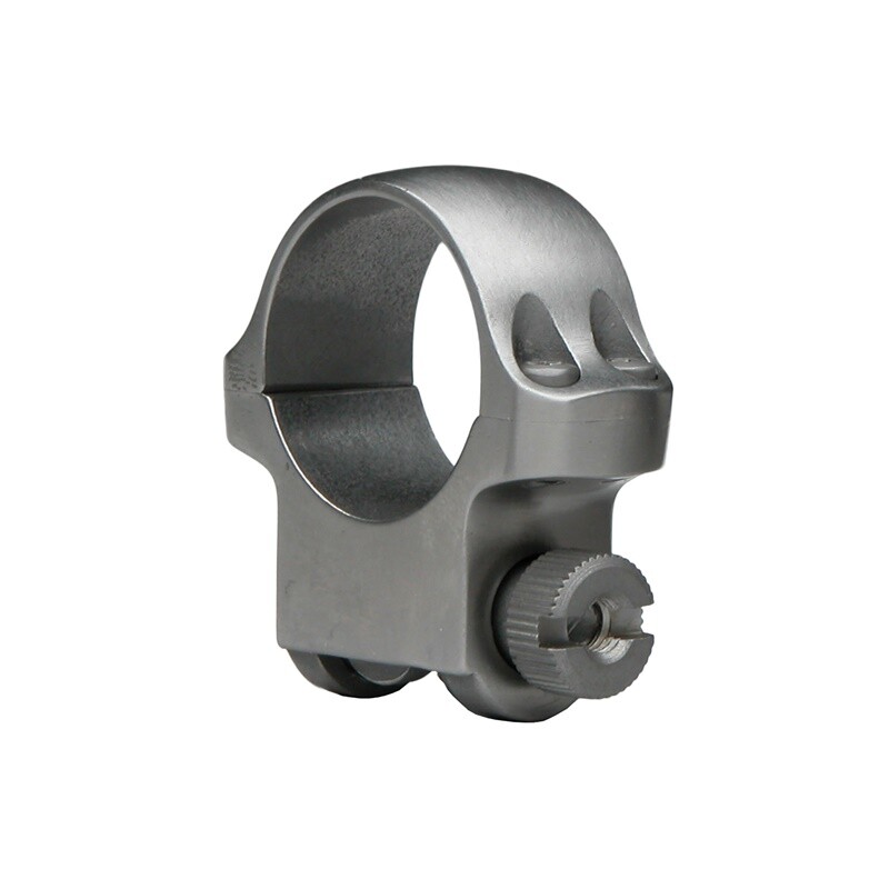 Ruger Standard Scope Ring 30mm Medium(4) Matte Stainless Sold Individually 90318