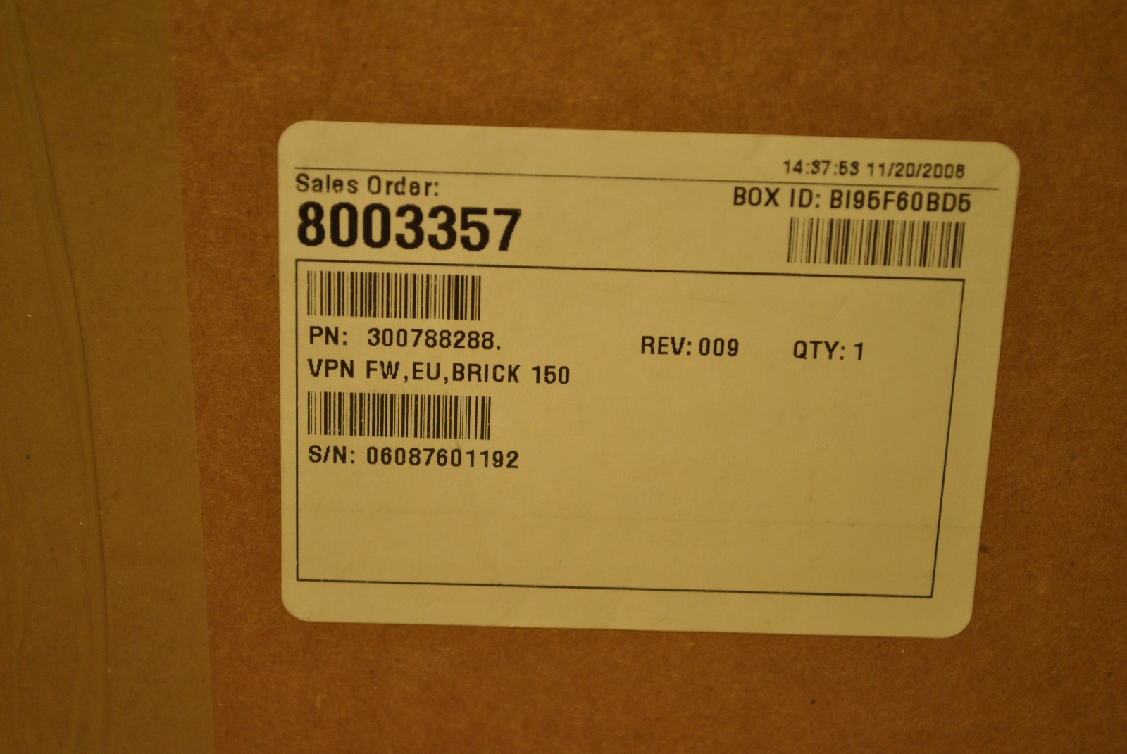 Alcatel Lucent Brick 150 VPN Firewall 300788288