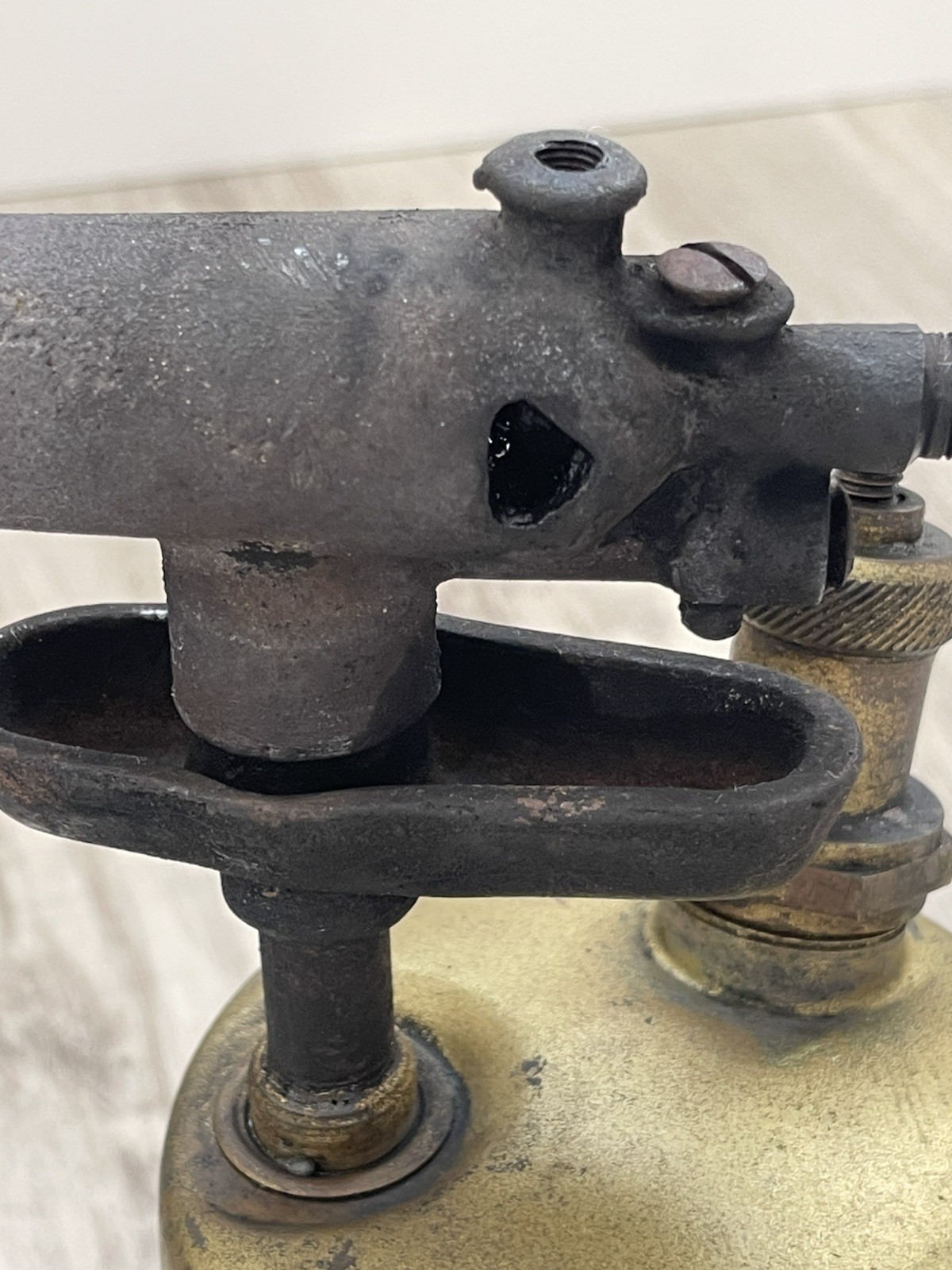 Vintage Brass Gasoline Blow Torch