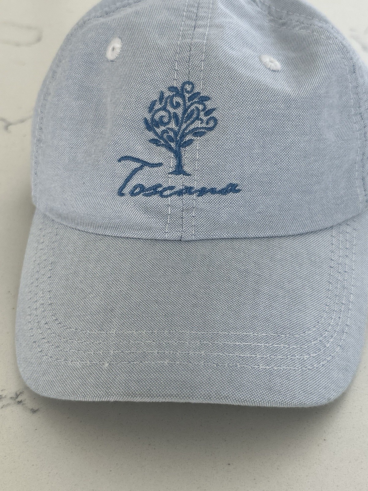 Toscana Country Club Adults Unisex Blue Hat Cap Golf Casual Athletic Outdoors