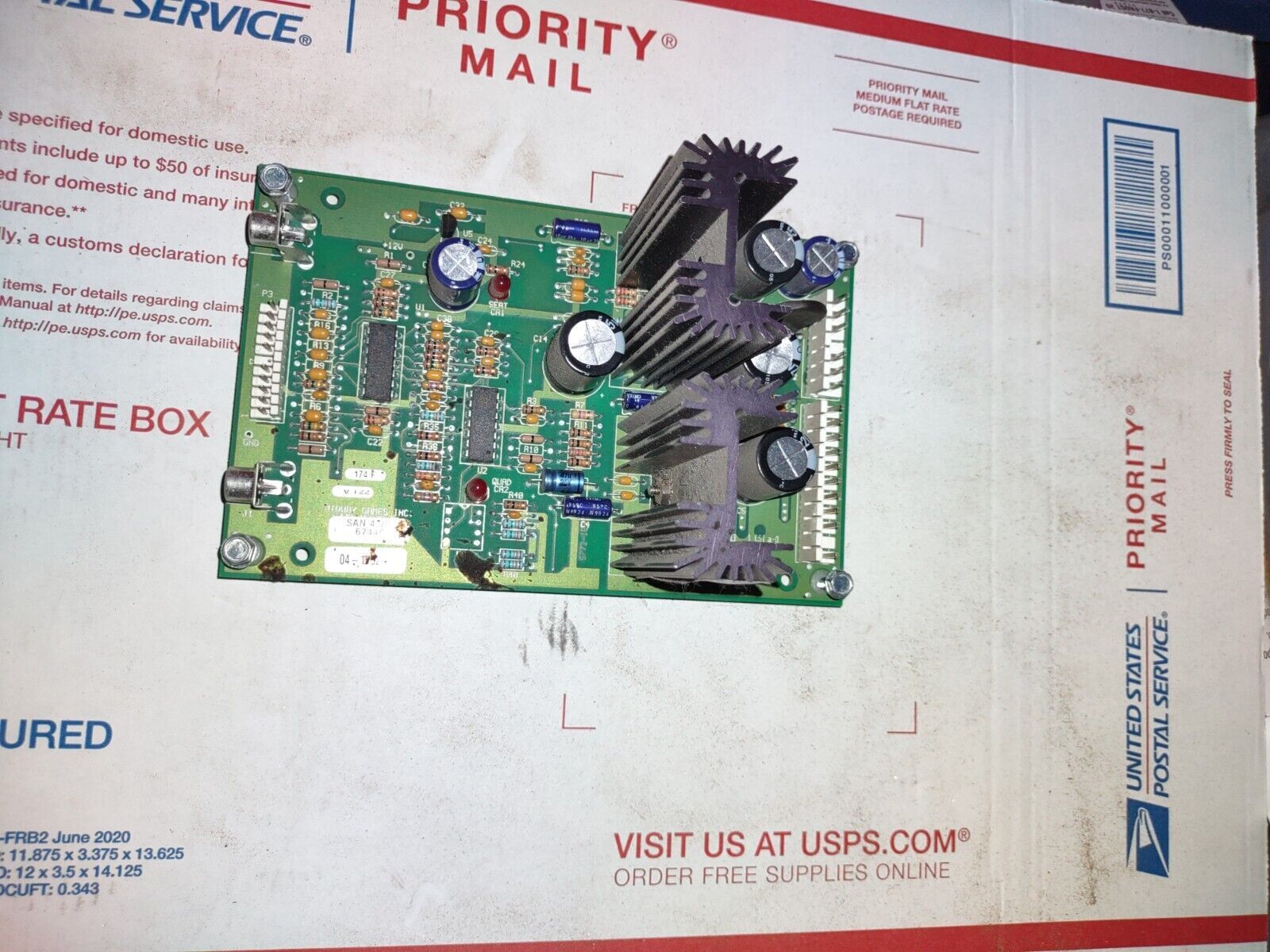 arctic thunder arcade sound amp pcb working #59