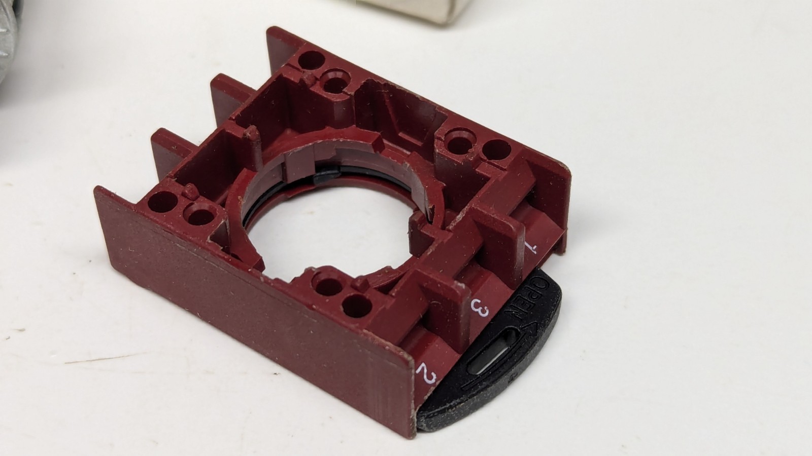 New Springer 4-Position Knob Selector Switch Operator, N5CSMX0N, 160844