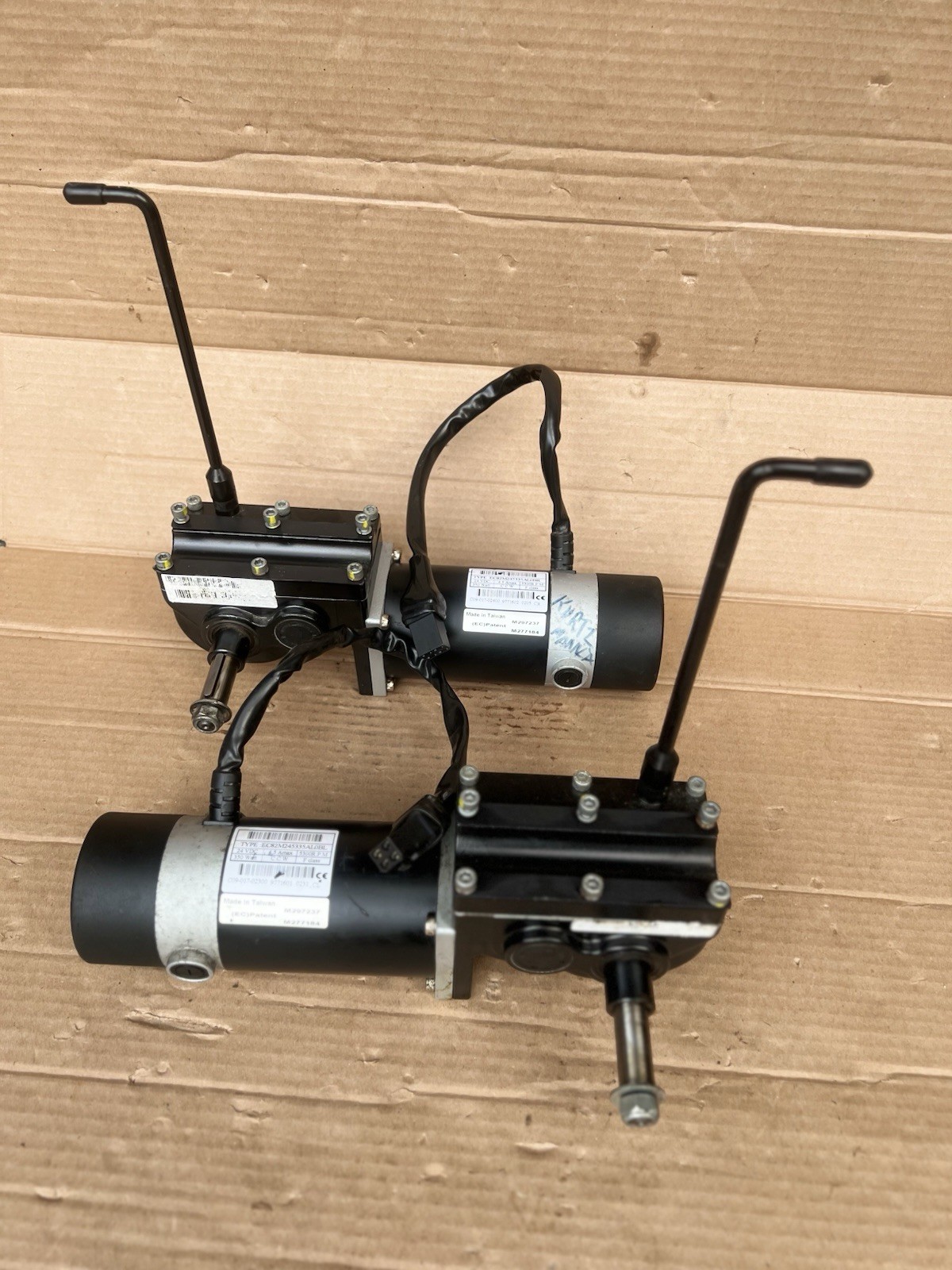 Left & Right Motors EC82M245335AL0BR / EC82M245335AL0BL  Jazzy Power Wheelchair
