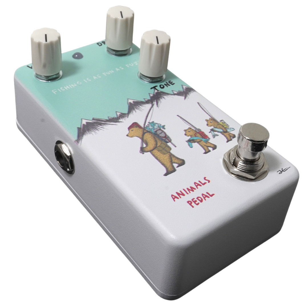Animals Pedal FISHING IS AS FUN AS FUZZ Guitar Effects Brand New