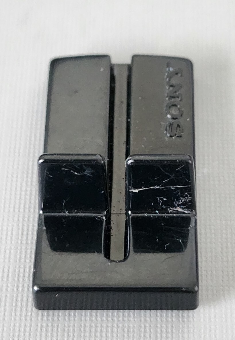 Vintage SONY Stand Plastic Black - Maybe for Clip Microphone / Unknown