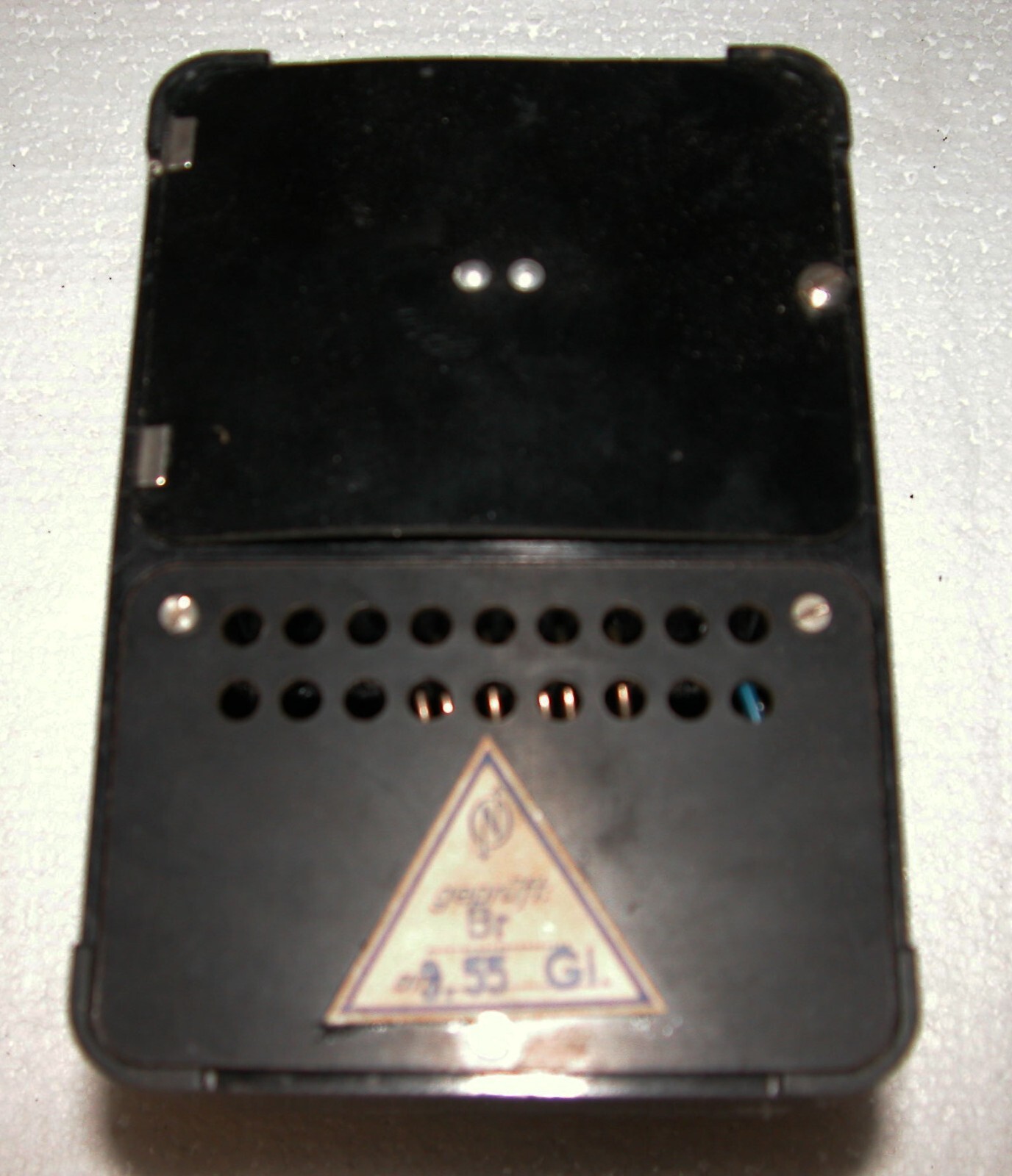 Old meter voltmeter Unavo By Neuberger (ud)