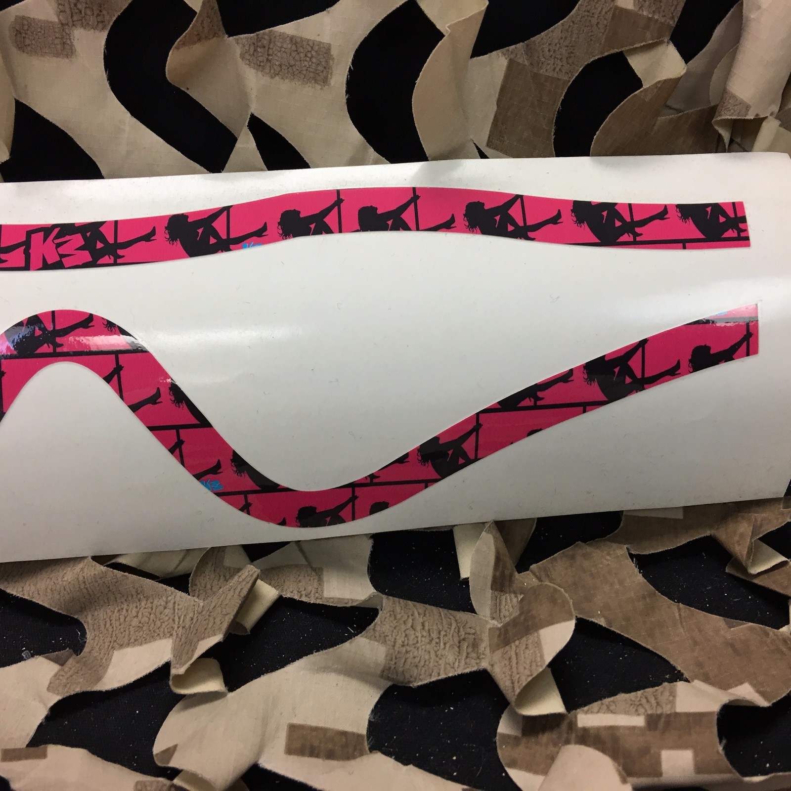 NEW KM Paintball Goggle Mask Wrap - Profit Lens - Stripper