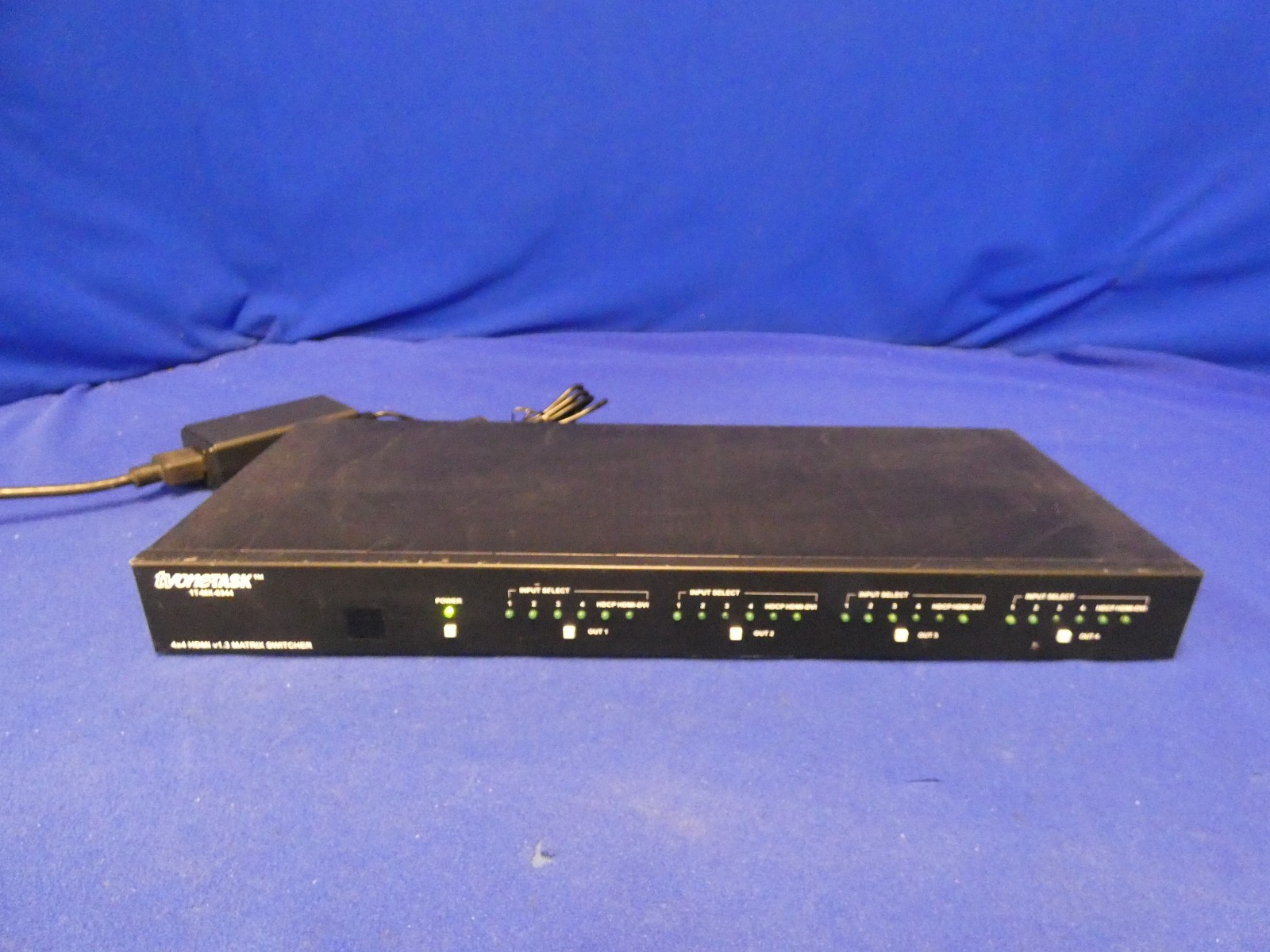 TV One-Task 1T-MX-6344 4x4 HDMI v1.3 Matrix Switcher w/Power Supply