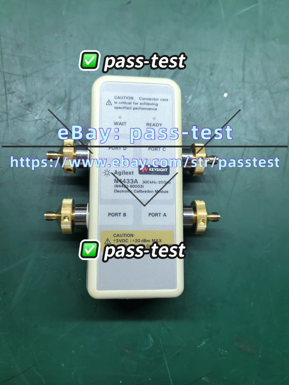 Agilent KEYSIGHT N4433A Electronic calibrator ECal 010 300kHz-20GHz