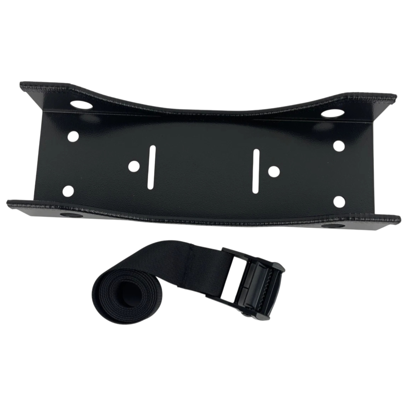 Wall-Mounted Gas Cylinder Bracket with Cinch Safety Strap & Edge Protector - NEW
