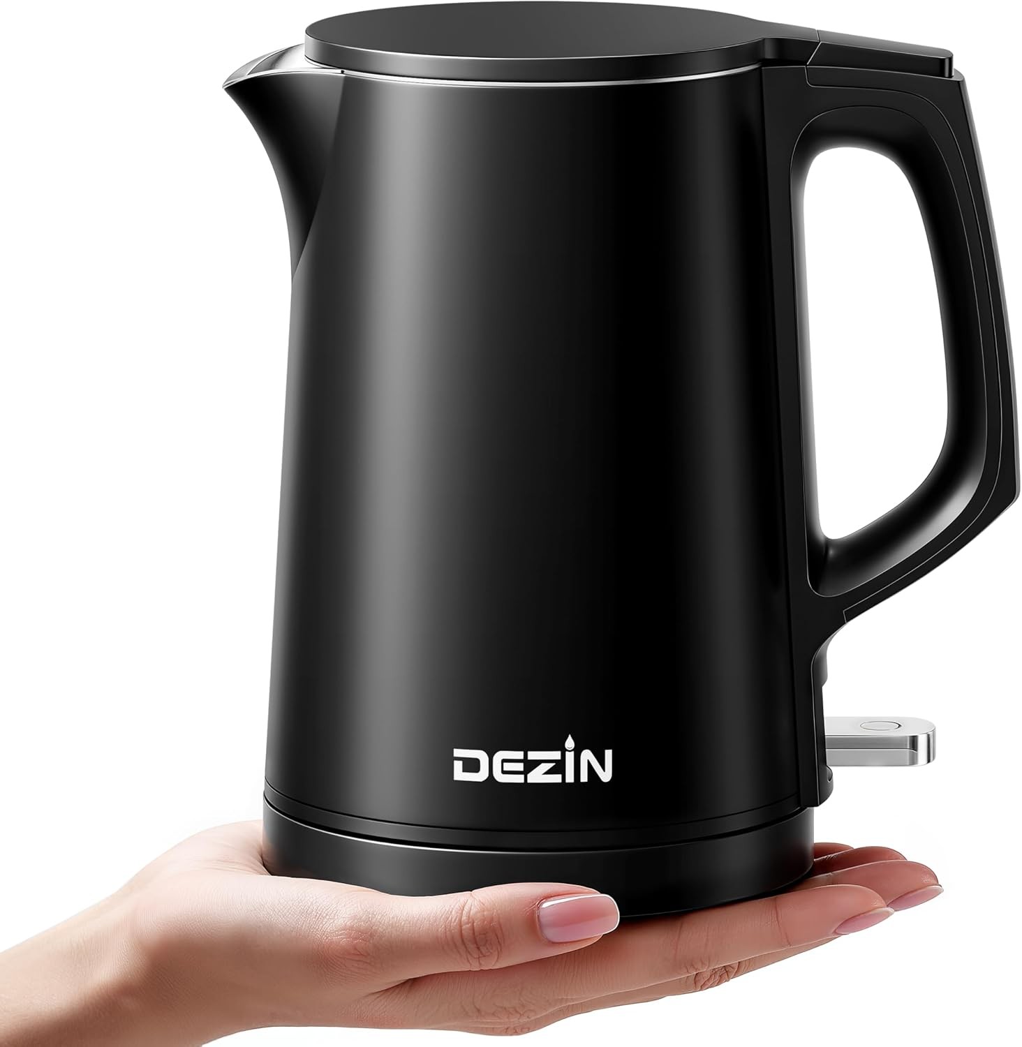 Dezin 0.8L Electric Kettle Stainless Steel Portable Travel Tea Kettle Auto Shut-