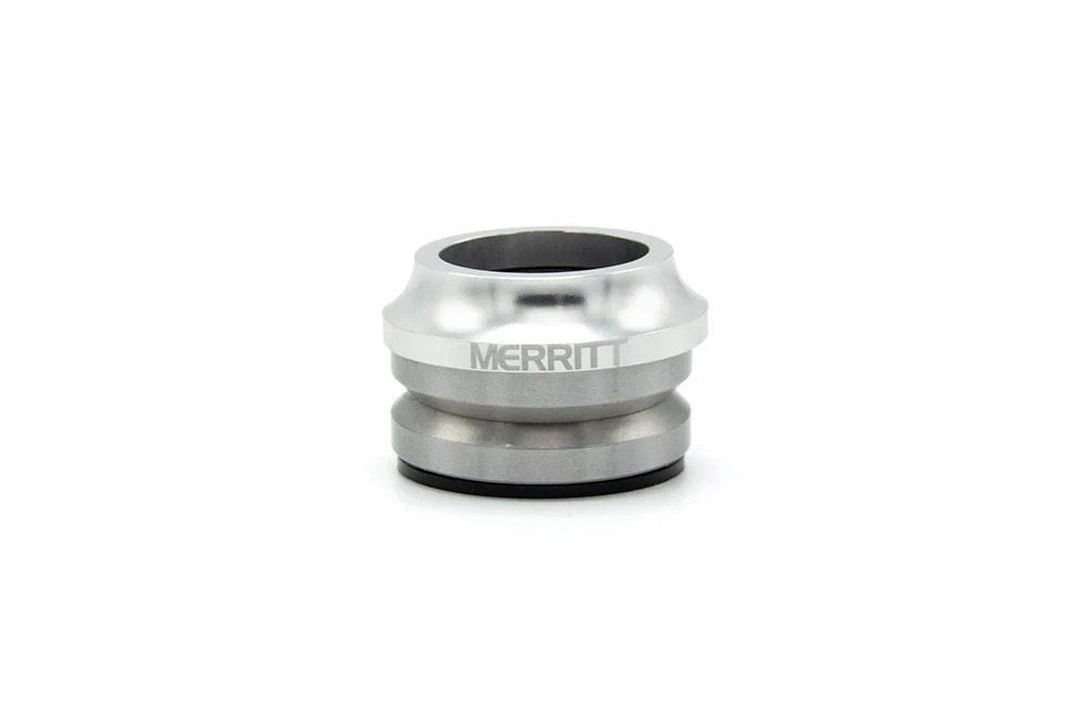 MERRITT LOWTOP INTEGRATED BMX HEADSET - 1-1/8" - SILVER