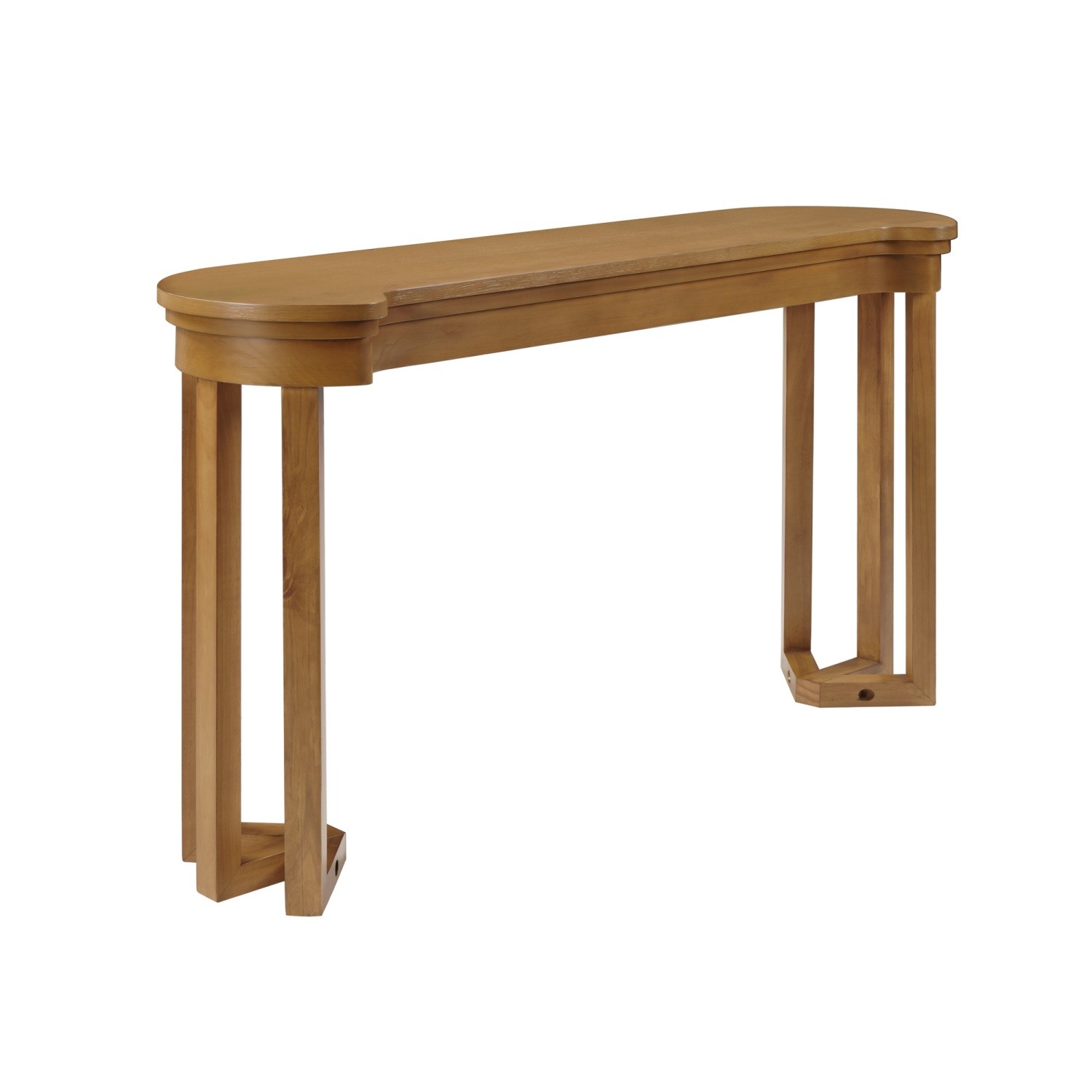 4 Piece Kitc/hen Counter Height Bar Table Set with 3 PU Padded Solid Wood Stool