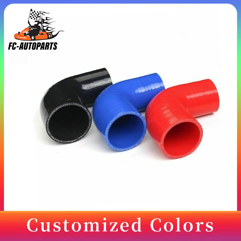 Elbow 90 Degree Hose Pipe Bend Coolant Radiator Air Water Silicone Hose 3-PLY