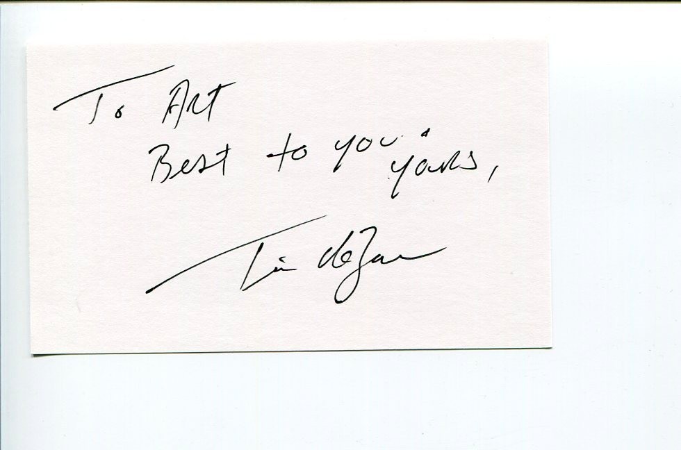 Tim De Zarn Fight Club Deadwood Star Trek: Voyager Seinfeld Signed Autograph