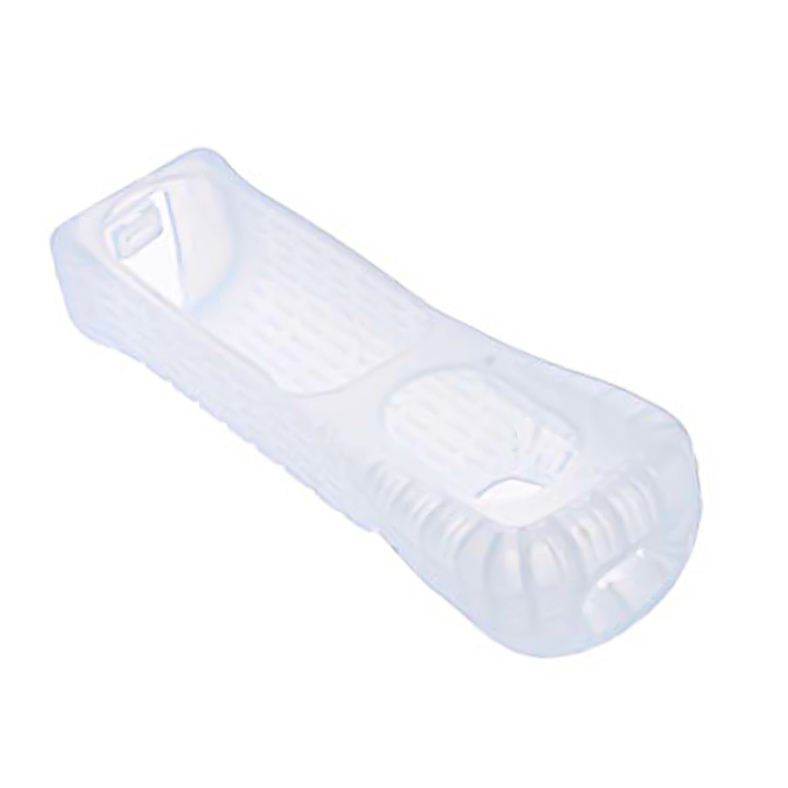 White Silicone Case Cover For Nintendo Wii Remote Controller With Motion Plus E