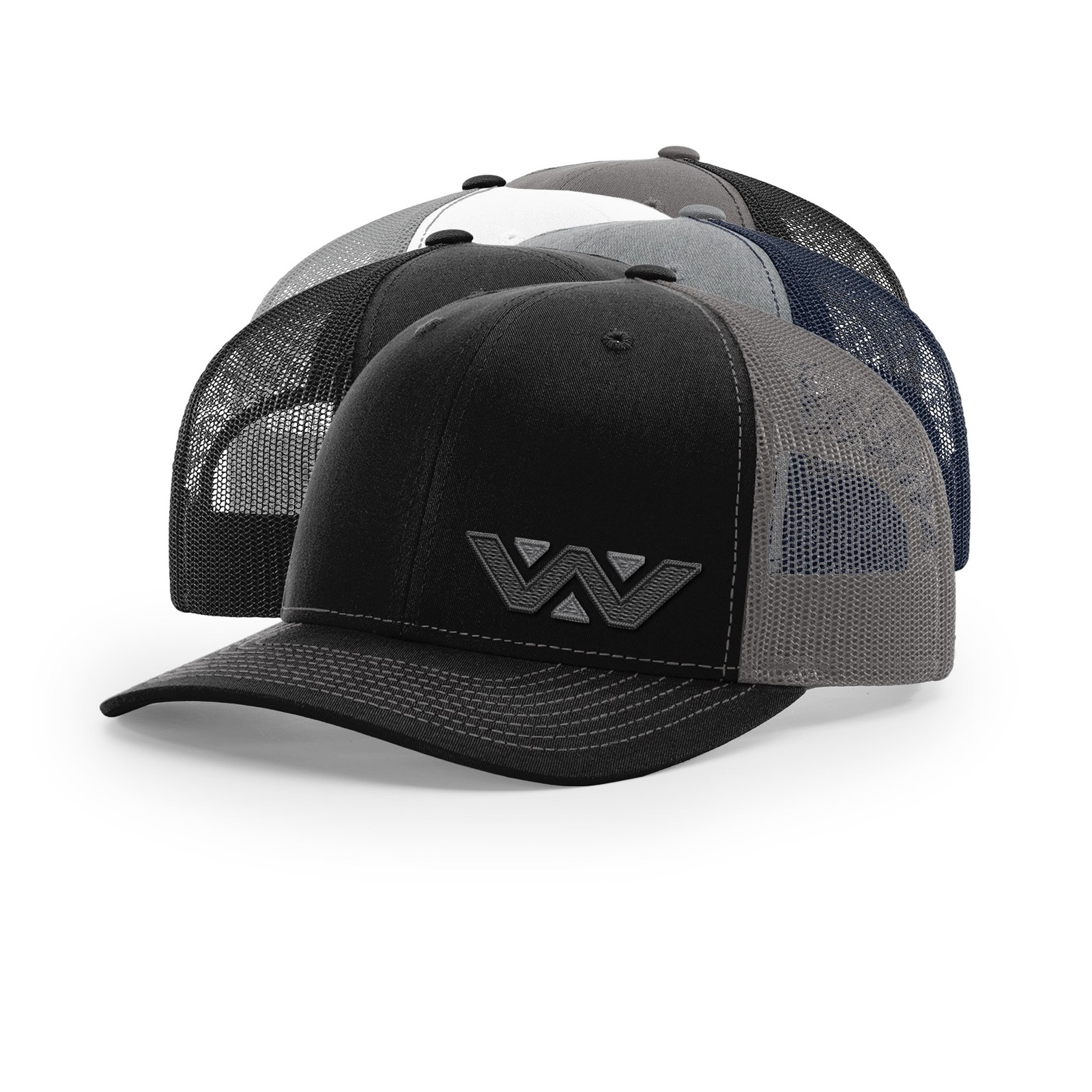 Weyland-Yutani Icon Trucker Hat - Black Edition - Alien Snapback Cap