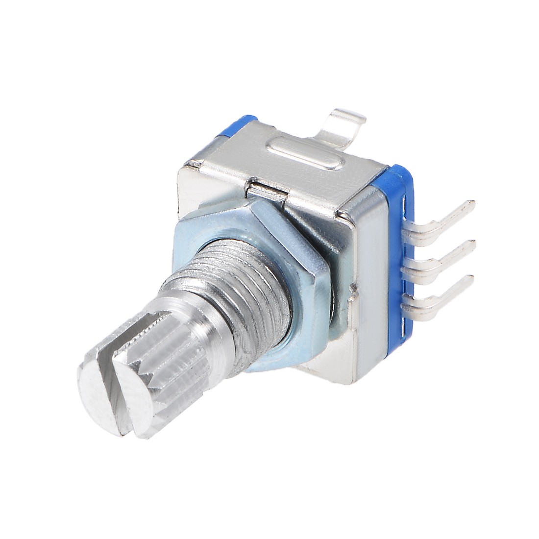 5Pack 360 Degree Rotary Encoder Code Switch Potentiometer EC11 7 Pins 15mm Shaft