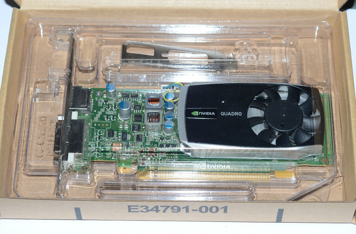 Nvidia Quadro 600 1GB DDR3 PCI DP, DVI Graphics Card