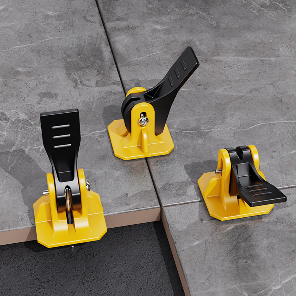 50PCS Tile Leveling System Kit Reusable Tile Spacer Wall Floor Clips Tool