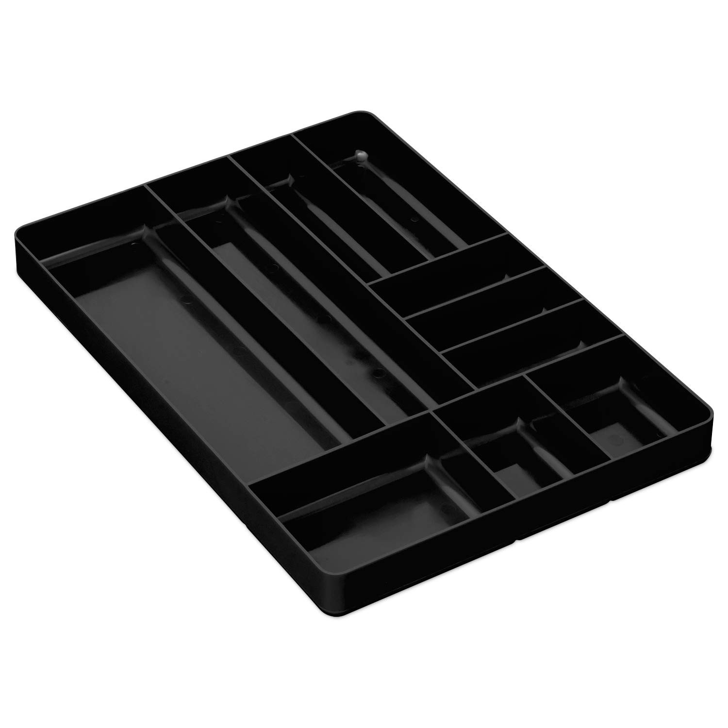 10-Compartments Tool Organizer Tray Drawer Box Stackable Toolbox Organization