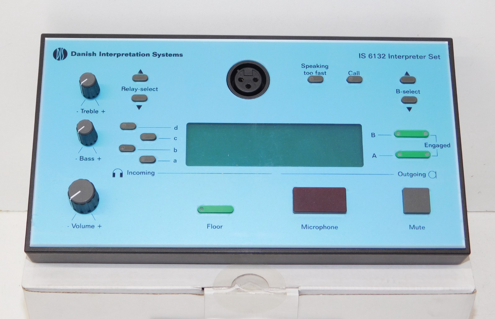New Shure Danish Interpretation Systems IS 6132 Mic Interpreter Set Conference