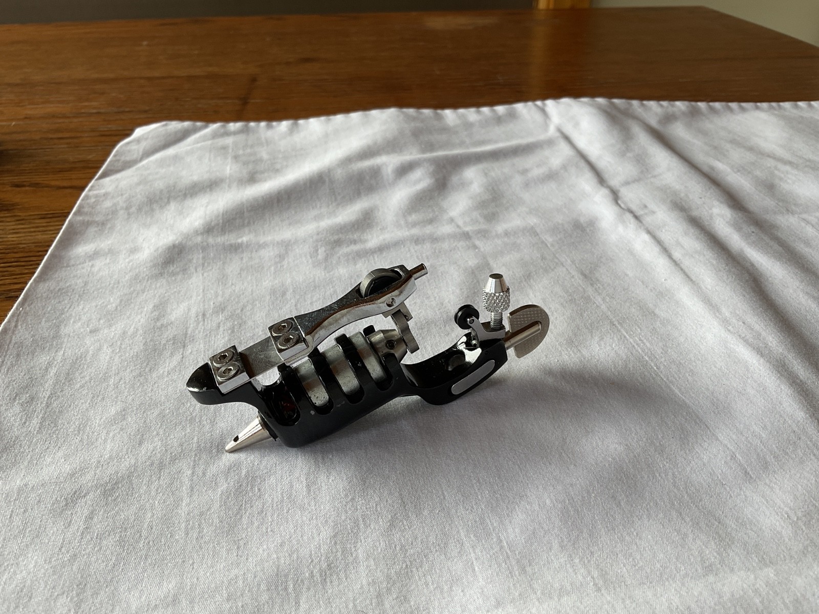 Silver & Black Tattoo Machine