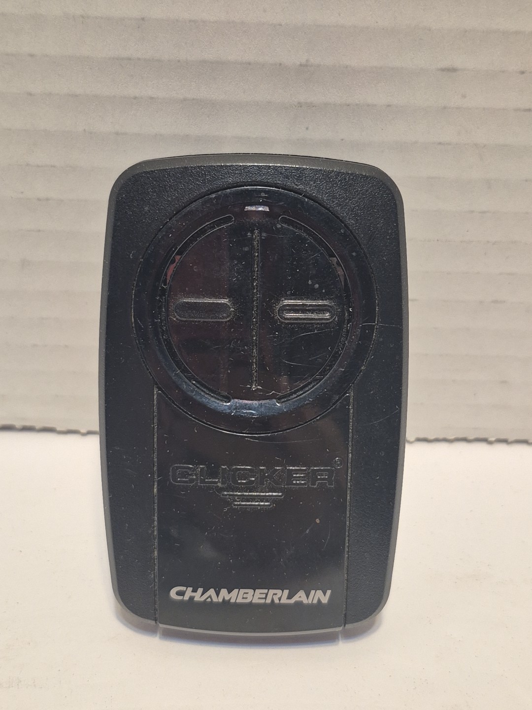 Chamberlain Clicker HBW7922 Black 2-Button Remote Garage Door Opener With Clip