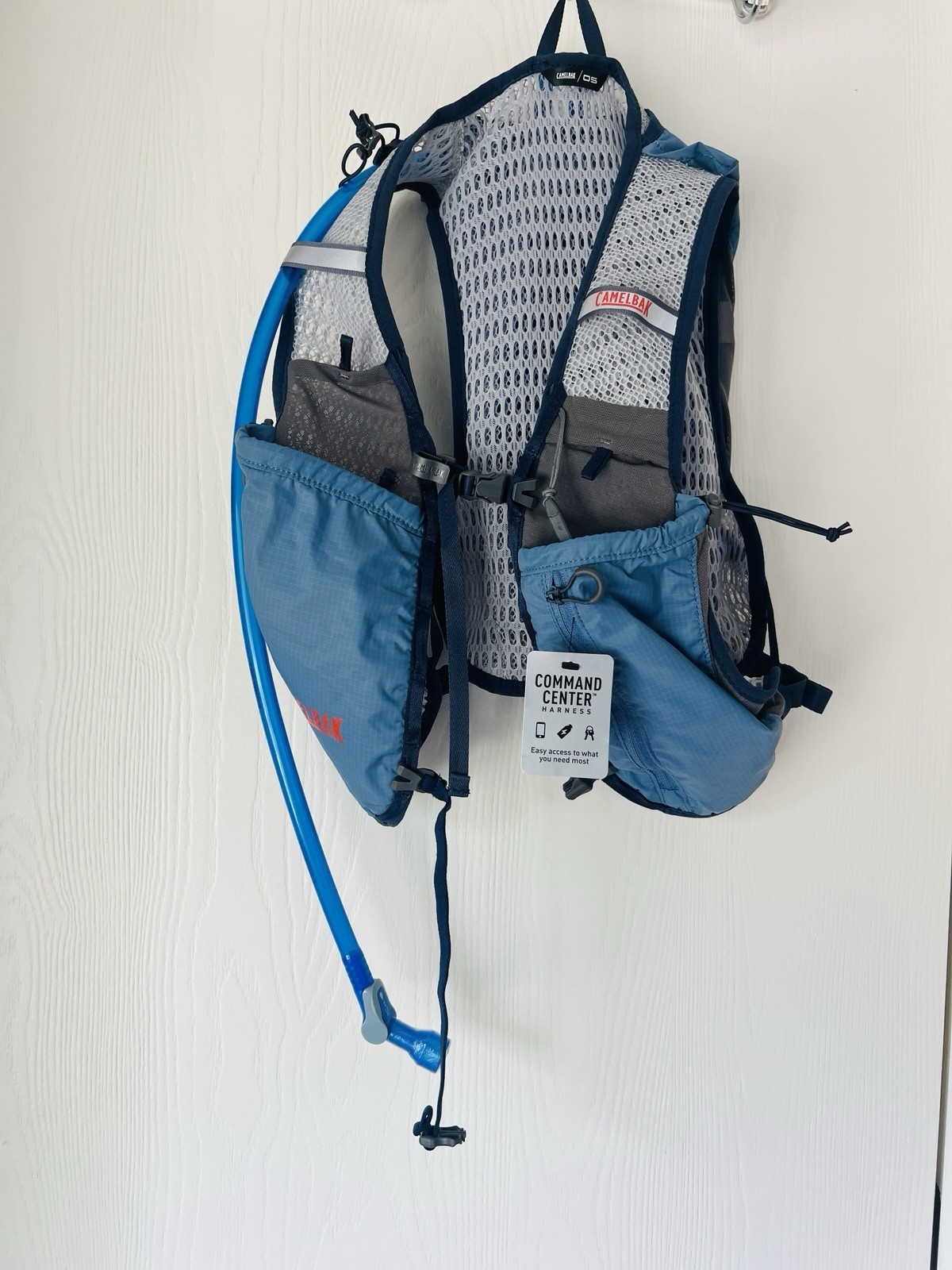 CamelBak Circuit Hydration Pack Command Blue/Gray w/, 2 Pockets, Adjustable