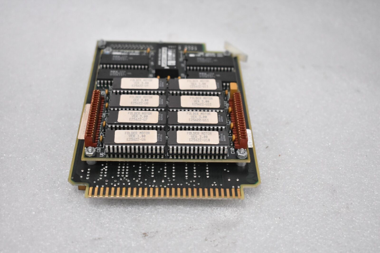 GOSS/ROCKWELL MEMORY BOARD E19161-1 REV-03 C3 ASSEMBLY PROCESSOR BOARD 68008