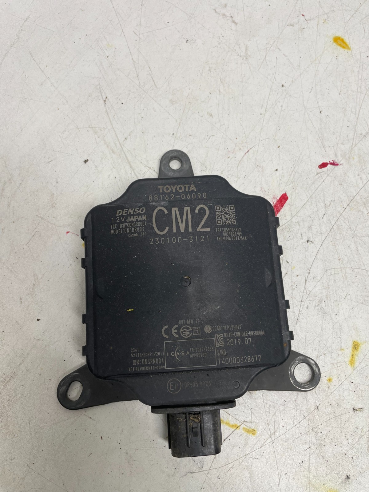 2020-2023TOYOTA CAMRY BLIND SPOT MONITOR SENSR LH/RH REAR OEM 88162-06090