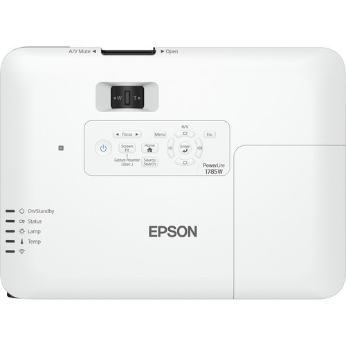Epson PowerLite 1785W WXGA 3200 Lumen Wireless 3LCD Projector Miracast streaming