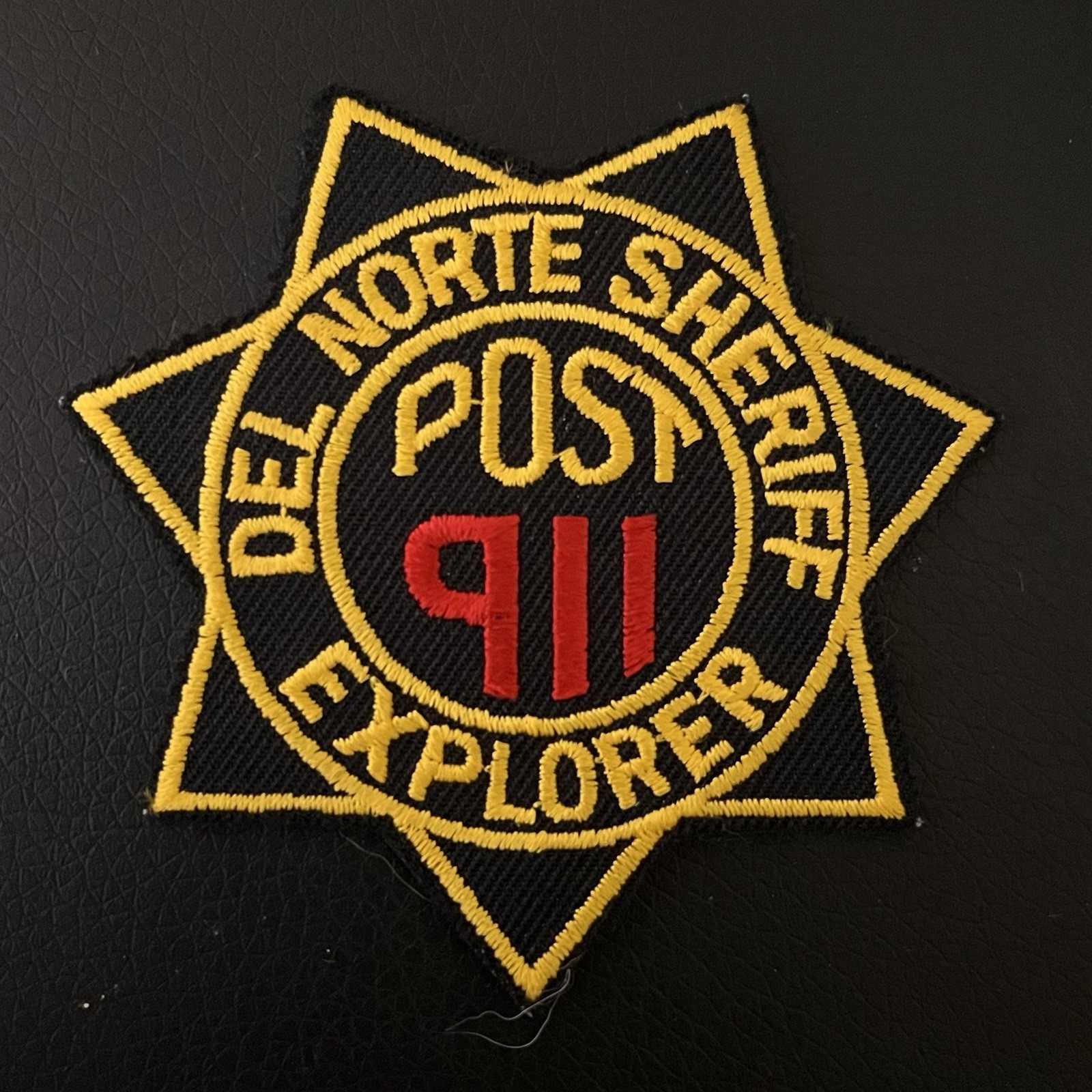 Del Norte County California Sheriff Explorer Patch