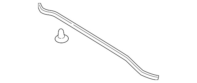 Genuine Toyota Front Weather-Strip 53395-06120
