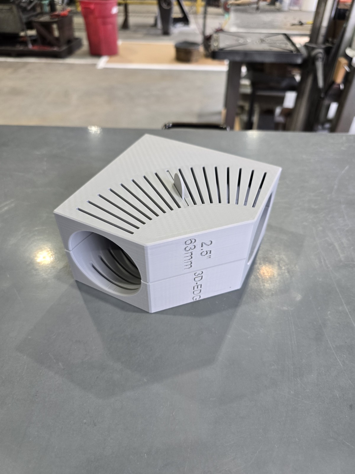 2.5" OD Steel 90 Degree Miter Jig (1.5D) (Long Radius)