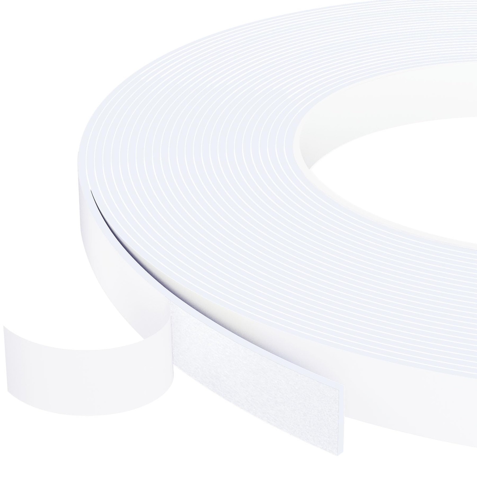 1/2 Inch Wide 1/17 Inch Thick White Window Sealing Tape,Weather Stripping Doo...