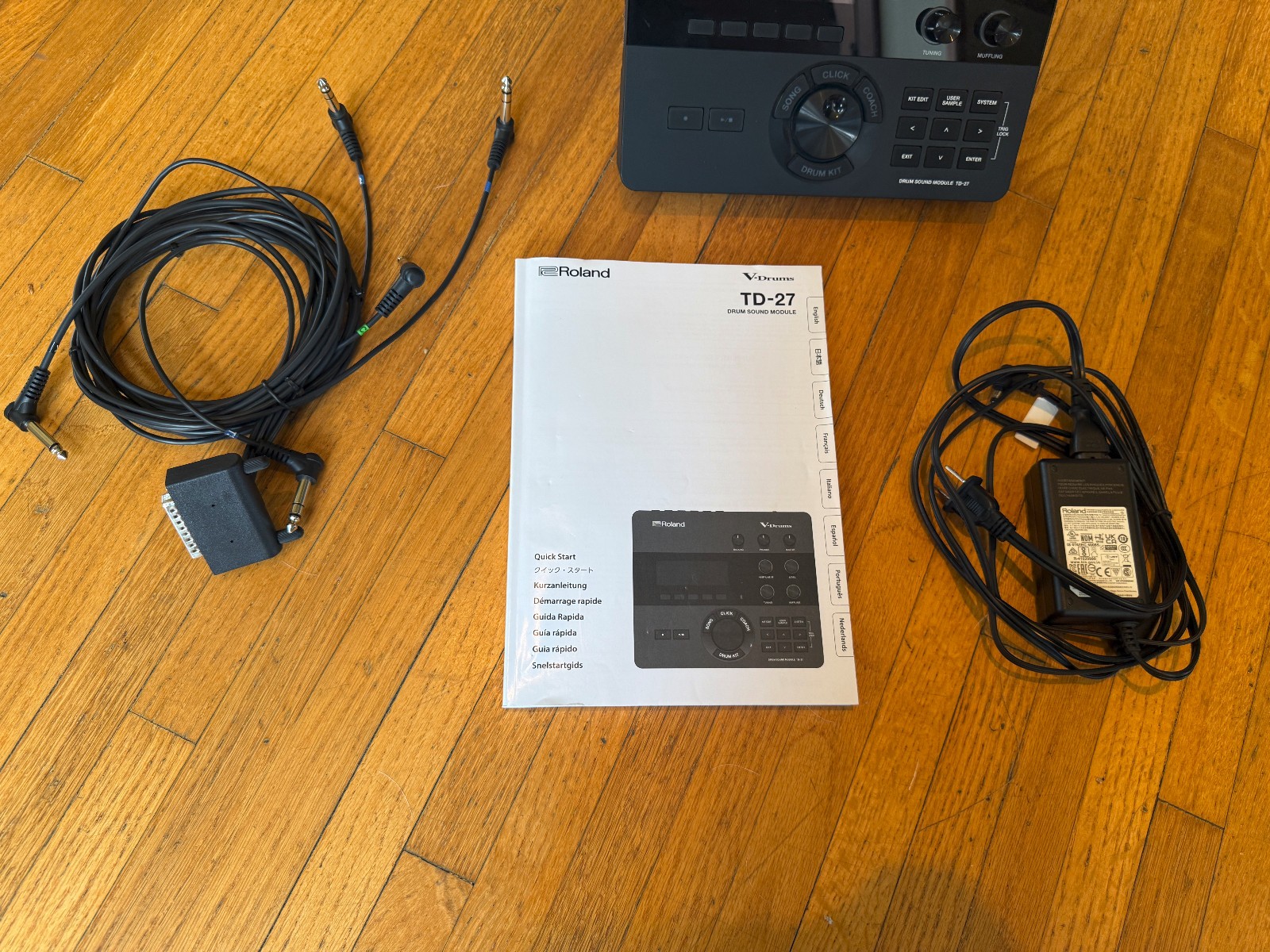 Roland Td-27 VDrum Module Brain with Manual