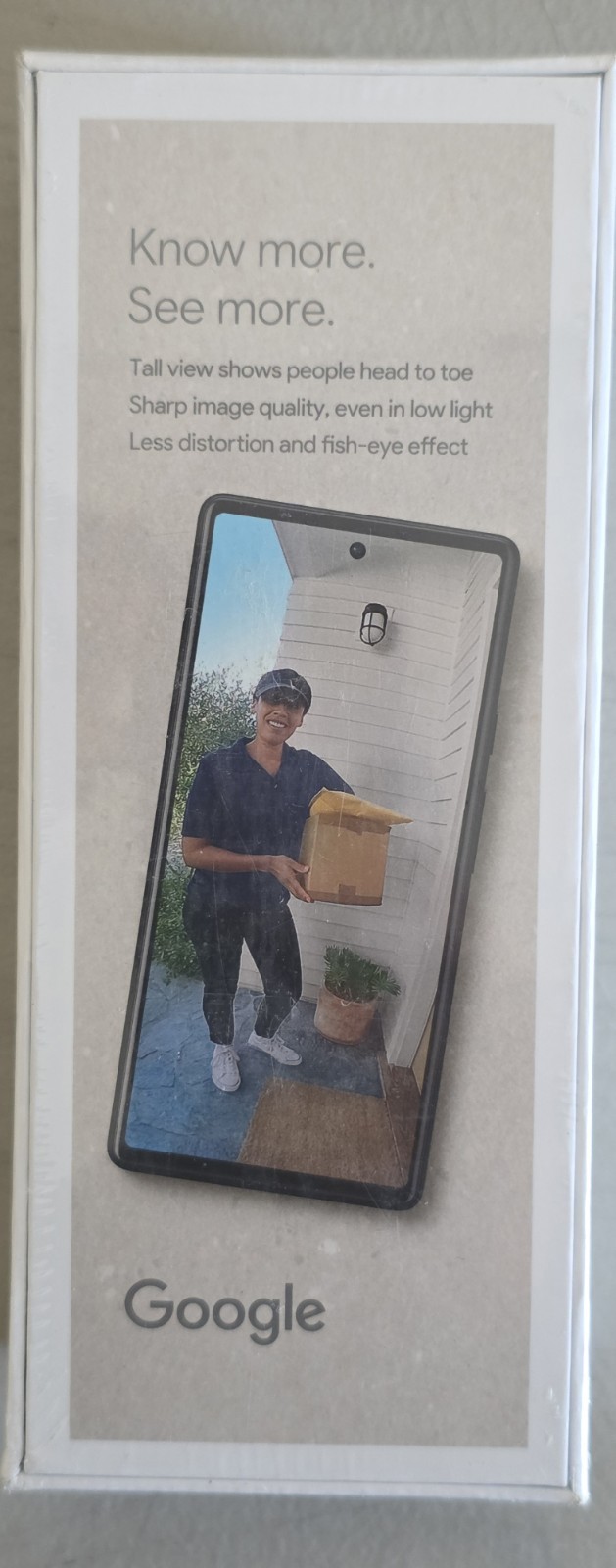 GOOGLE NEST DOORBELL WIRED 2ND GENERATION VIDEO DOORBELL SECURITY CAMERA
