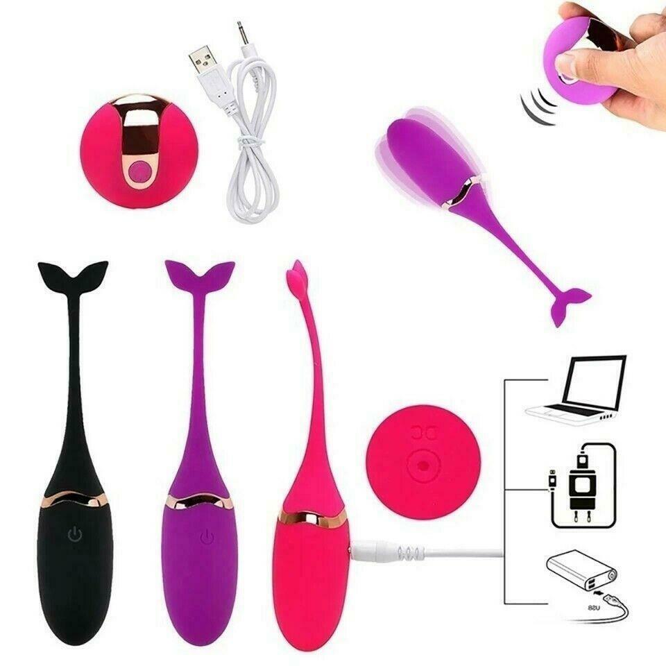 Waterproof-Remote-Control-Egg-Vibrator-Massager Vibrating Massage For Women US