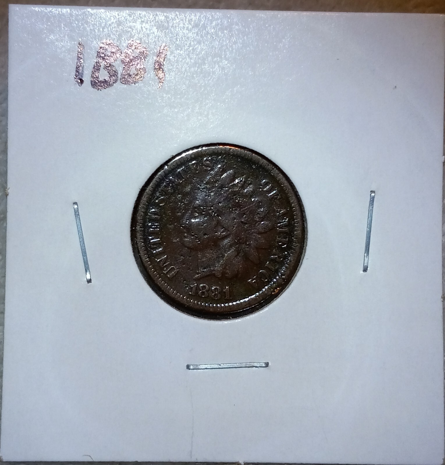 1881 Indian Head Small Cent