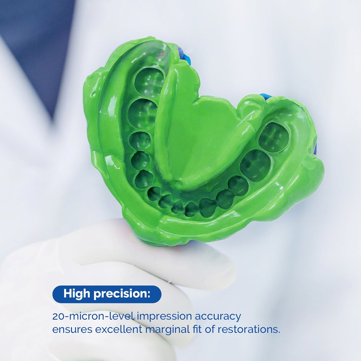 AZDENT Dental Silicone Impression Material Super Light Body Normal Set Type 3
