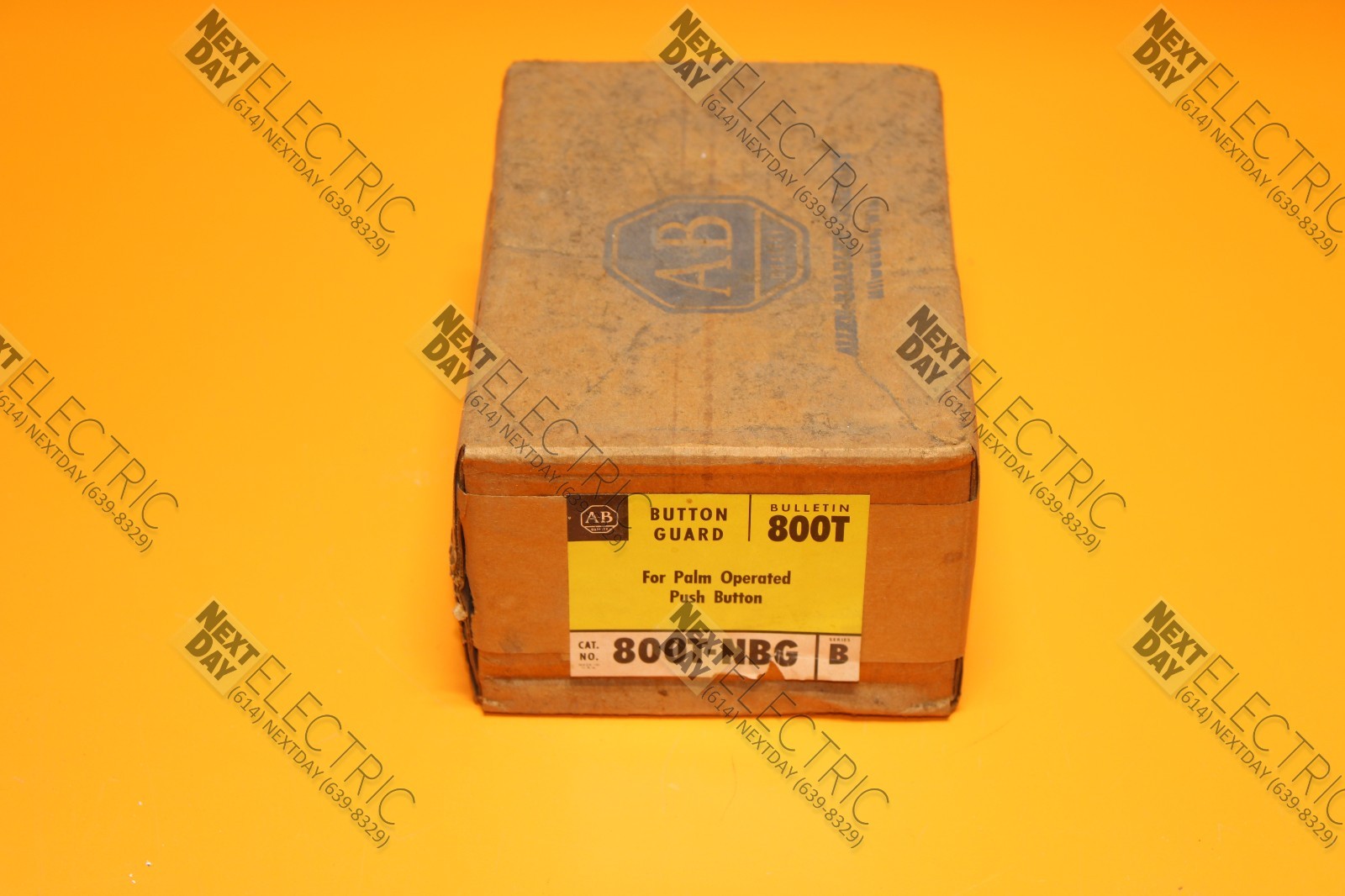 Allen Bradley, 800T-NBG, Button Guard Palm Switch